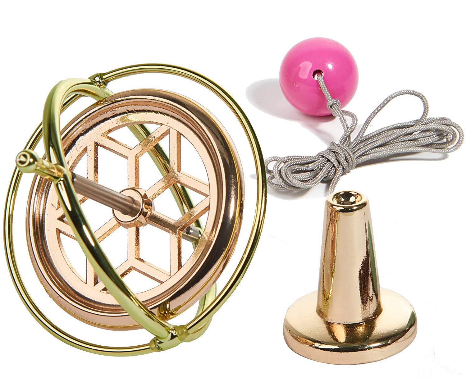 JoyTech Precision Gyroscope Kill Time Metal Anti Gravity Spinner Balance Toy JA01