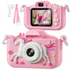 Upgrade Kids Camera Toys, Best Christmas Birthday Festival Gift For Girls Age 3-12, 1080P Hd Selfie Digital Video Toddler Camera