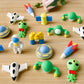 Kleeblatt Space Erasers For Kids Bulk 35Pcs,Puzzle Assembled Mini Fun Desk Pets For Kids Classroom, Treasure Box Prizes,Party Fa