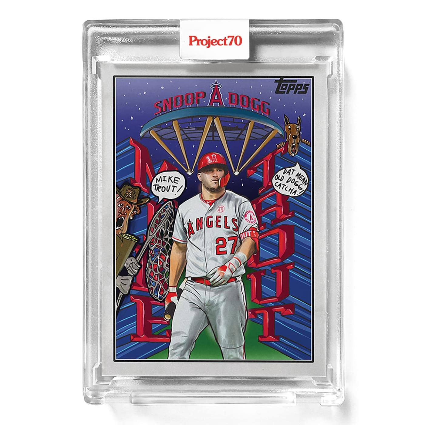 Topps Project70 Card 489 | 2002 Mike Trout By Snoop Dogg