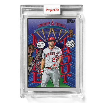 Topps Project70 Card 489 | 2002 Mike Trout by Snoop Dogg