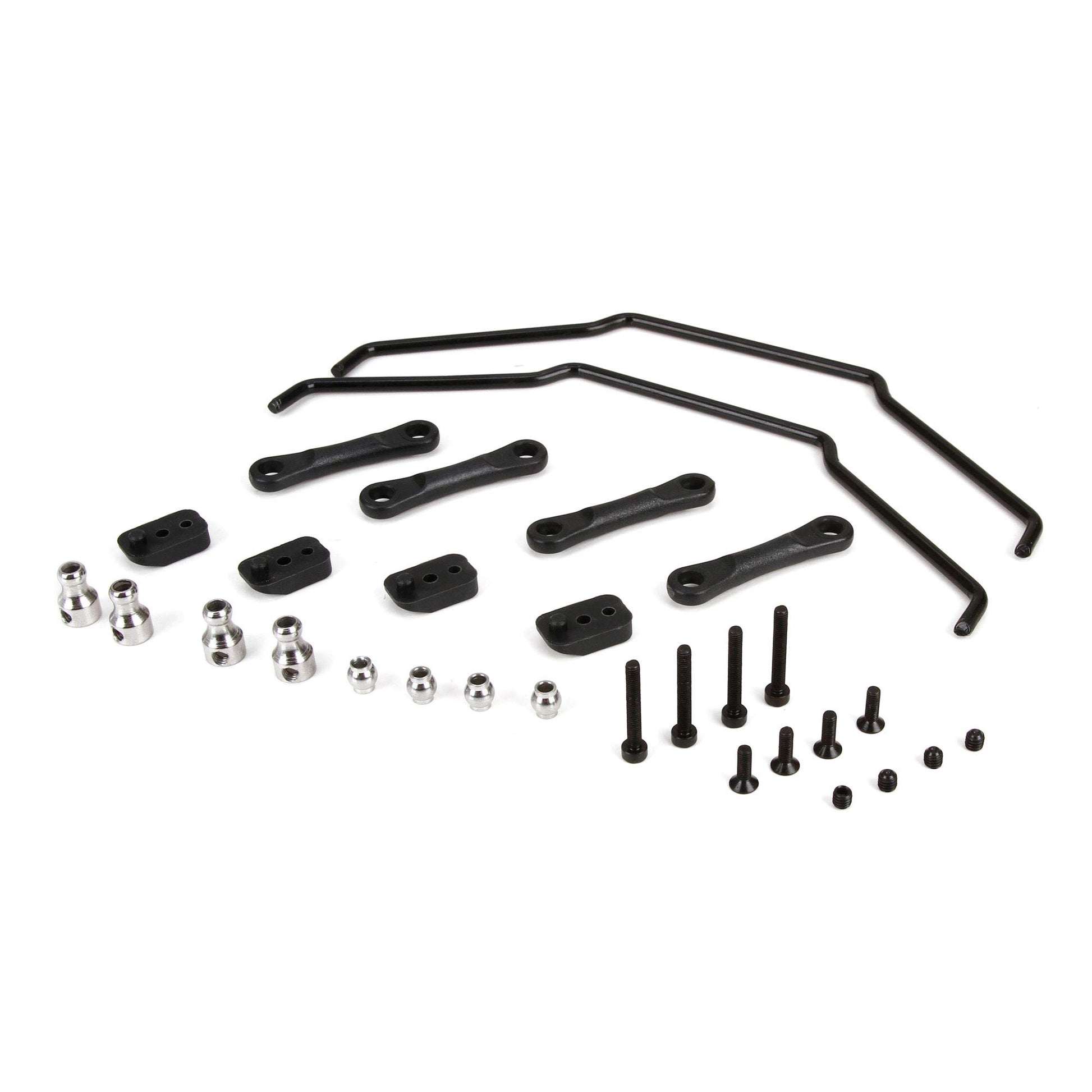 Losi Front & Rear Sway Bar Kit 15 4 Wheel Drive DBXL LOS254013 Elec Car/Truck Replacement Parts