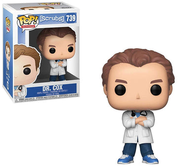 Funko POP TV: Scrubs - Dr. Cox Vinyl Figure, Multicolor, Model 35600