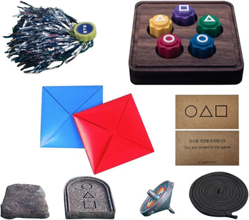 2025 New Korean Traditional Play Game, Gonggi Jack Stone Pebbles Set, Stone Catching Game, Hand Eye Coordination Training Toy (S