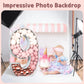 Imprsv 3Ft Mosaic Numbers For Balloons, Marquee Number, Mosaic Number Frame, Number 9 Balloon For On Cloud 9 Birthday Decoration