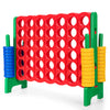 Arlime Giant 4 In A Row Connect Game, 47'' Jumbo 4-To-Score Toy Set W/Quick-Release Lever, Build-In Ring, Jumbo Sized For Kids & Adults, Oversized Floor Activity For Indoor & Outdoor Play