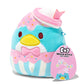 Squishmallow Official Kellytoy Sanrio Squad Squishy Stuffed Plush Toy Animal (Tuxedo Sam (Sprinkles), 5 Inches)