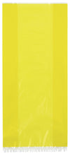 Yellow Cellophane Bags - (30 Ct) - Vibrant Sunshine Gift Bags for Parties, Events & Special Occasions