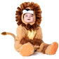 Spooktacular Creations Halloween Baby Lion Jumpsuit Costume For Infants, Toddler Unisex Halloween Dress Up, Animal Themed Party (18-24 Months)