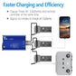 Hanatora Parallel Fast Charger for DJI Air 3,Rapid simultaneous Battery Charging Hub,Multi Drone Charge Accessories