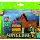 Minecraft Steve With Chestnut Horse Figure Pack