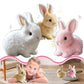 Podafu Easter My Realistic Bunny Toy, Bundy Realistic Bunny, Interactive Realistic Bunny - Jumping, Twitching And Shaking Ears,