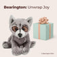 Bearington Lil' Rocko Small Plush Stuffed Animal Raccoon, 7 Inches