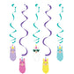 Creative Converting Llama Party Dizzy Danglers, 5 ct, Multi-colored, 39