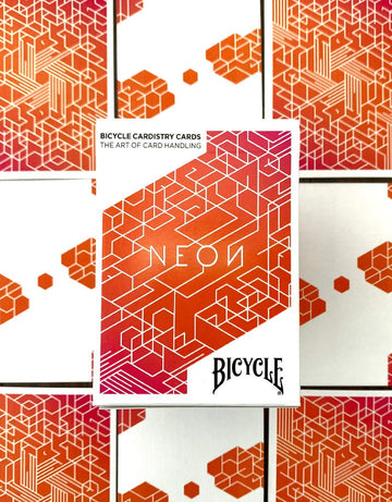 Bicycle Neon Blue Aurora Cardistry Deck (Not A Playable Deck)