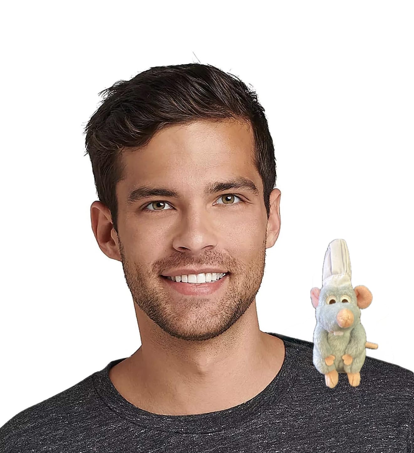 Parks Mini Magnetic Shoulder Plush (Chef Rat)