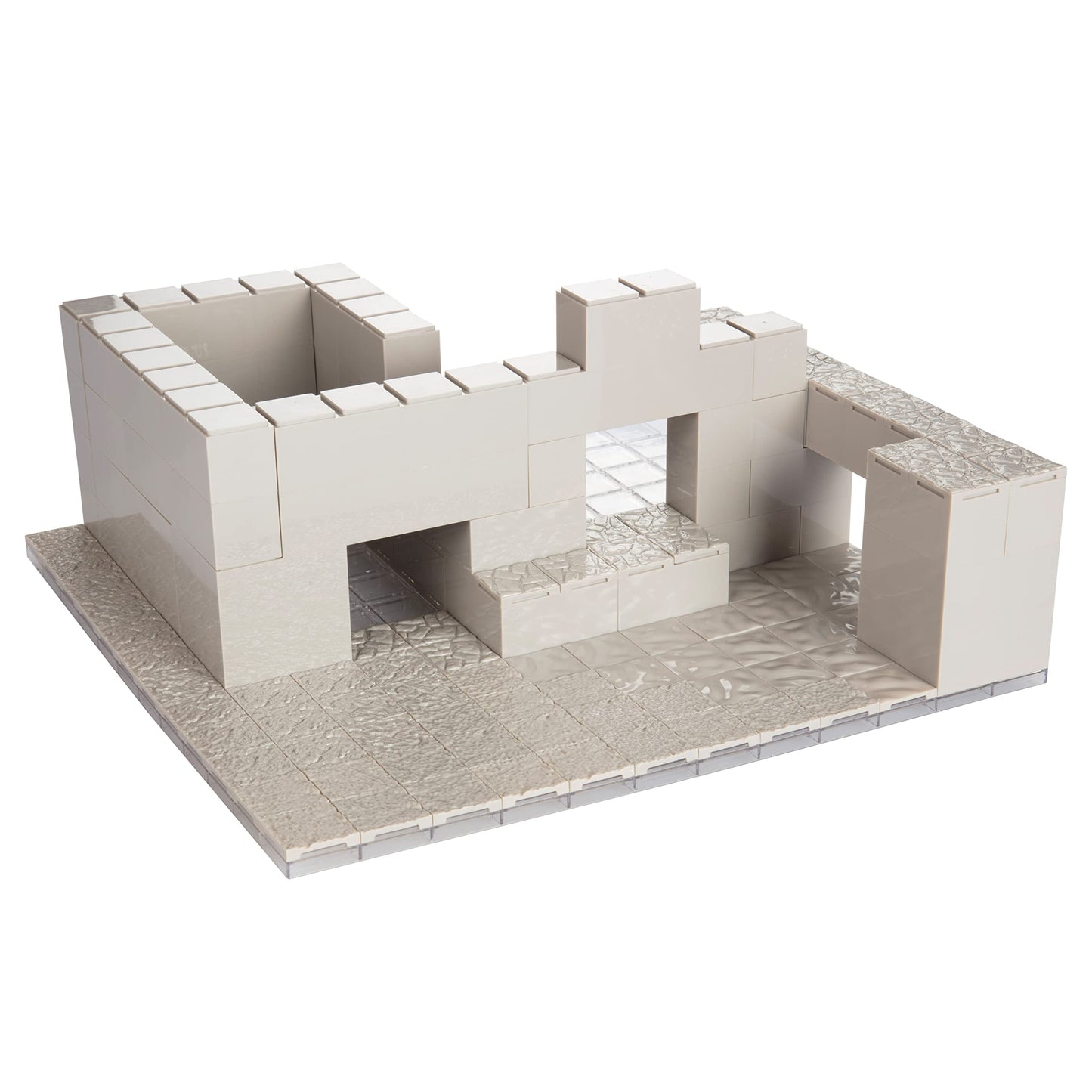 Monster Adventure Terrain - 173Pc Paintable Core Building Set W Baseplate- Fully Modular & Stackable 3-D Tabletop World Builder Compatible W Dnd Dungeons Dragons, Pathfinder, All Rpg Games, Gift