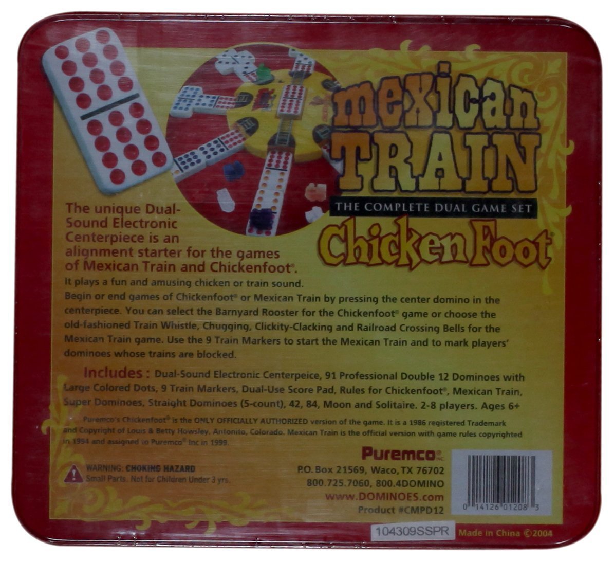 Puremco Mexican Train & Chickenfoot Combo,Yellow