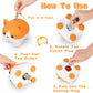 Jizwpoom Piggy Bank For Kids, Dog Piggy Banks, Corgi Piggy Bank For Boys Money Box, Unbreakable Piggy Bank Girls Dog Bank Money Bank For Kids Birthday
