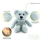 Thermal-Aid Zoo Microwavable Stuffed Animal - Plush Toy And Hot Cold Pack - Buckley The Blue Bear