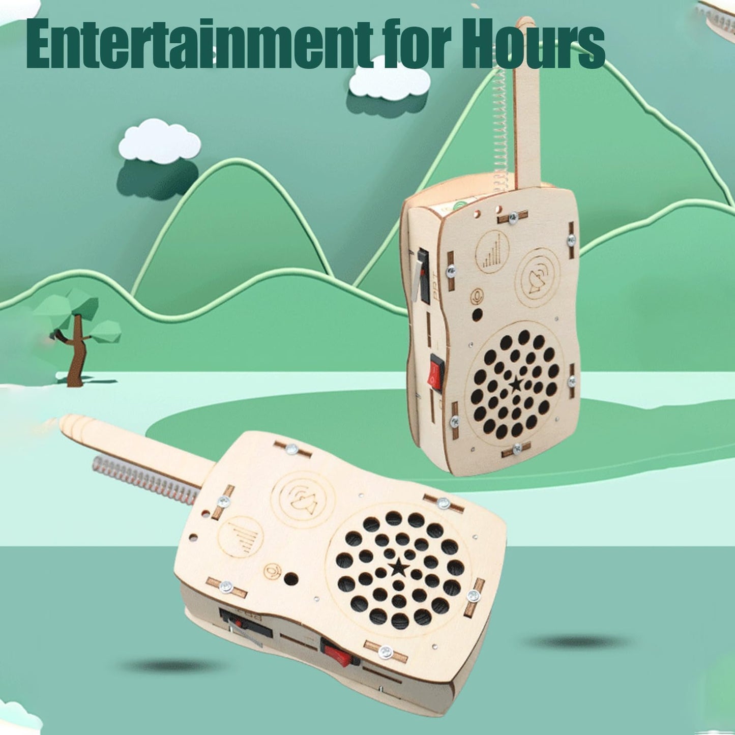 Stem Toys For Boys Girls Age 5-7 8-13 Science Kits For Kids Age 8-10 8-12 12-14 Kids Walkie Talkies Christmas Birthday Gifts For