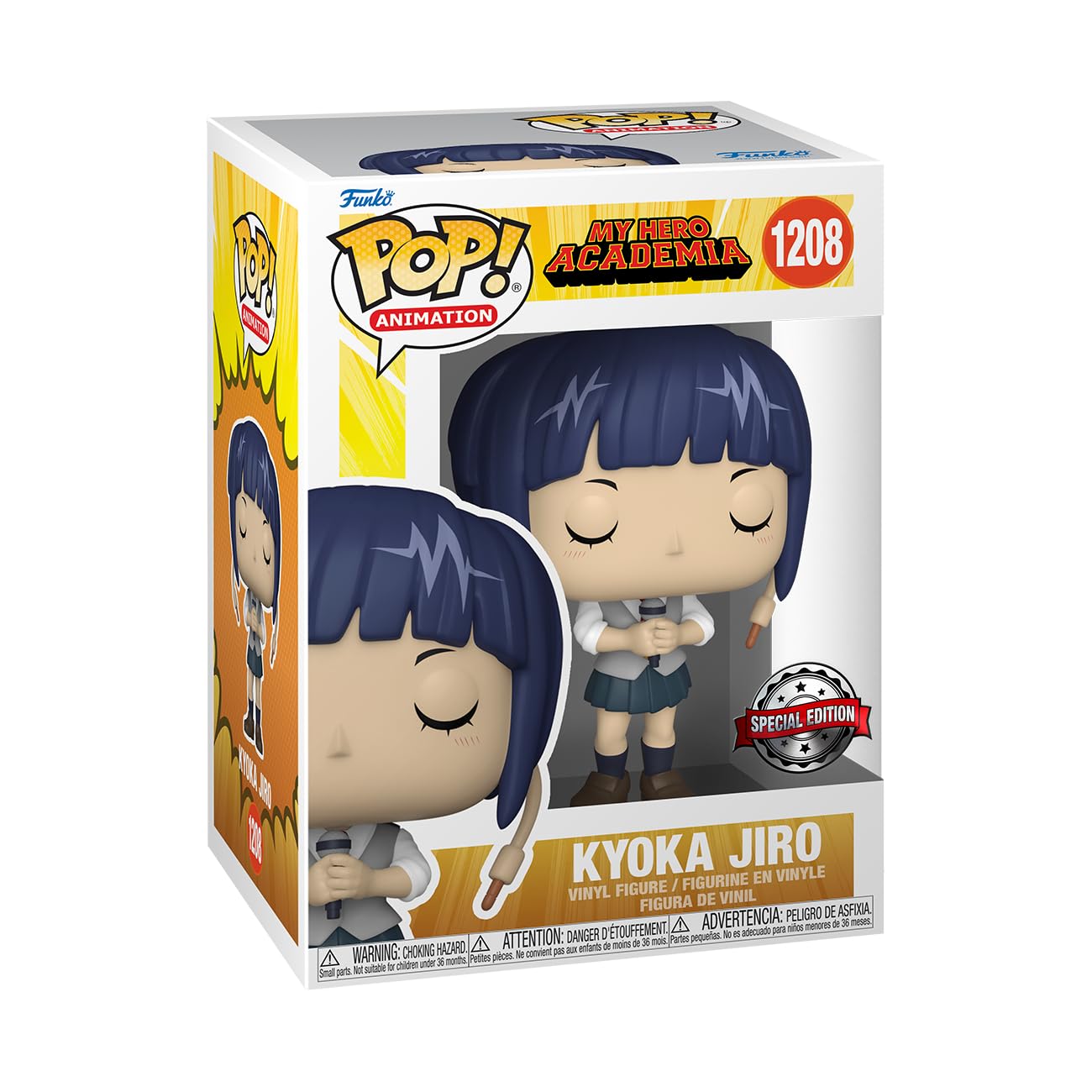Funko Pop! & Tee: Mha - Jirou With Mic - Extra Large - (Xl) - My Hero Academia - T-Shirt - Clothes With Collectable Vinyl Figure
