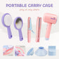 Smilesskiddo Hair Salon Toys For Girls - Pretend Play Hair Styling Toy Set With Realistic Blow Dryer, Hair Straightener And Acce