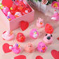 30 Pcs Valentine'S Day Ducks Gifts For Kids Classroom With Valentines Exchange Cards Valentine Rubber Duckies Gifts Bag Stuffers