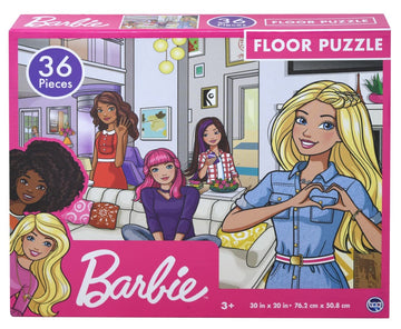 Barbie - Kids Floor Puzzle. Educational Gifts For Boys And Girls. Colorful Pieces Fit Together Perfectly. Great Preschool Aged Learning Gift.