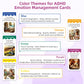 Uflognirz 50 Thriving with ADHD Cards for Kids, ADHD Tools for Kids, Anger Management, Fun Activities to Help Children Self-Regu