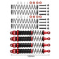 INJORA RC Shock Absorber Set 4pcs RC Dampers for 1/10 RC Crawler Axial SCX10 90046 AXI231017 TRX-4 D90 (120mm)