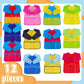 12Pcs Kids Art Smocks Toddler Smocks Waterproof Smocks For Kids Painting Colorful Children Aprons Artist Painting Smocks Long Sl