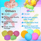 40Pcs Stress Balls Bulk for Kids and mature-themed   Slow Rising Stress Balls Fidget Toys Stretchy Dough Balls  Stress Relief Squish Balls  Sensory Squishy Ball for Classroom Prize Goodie Bag Stuffers