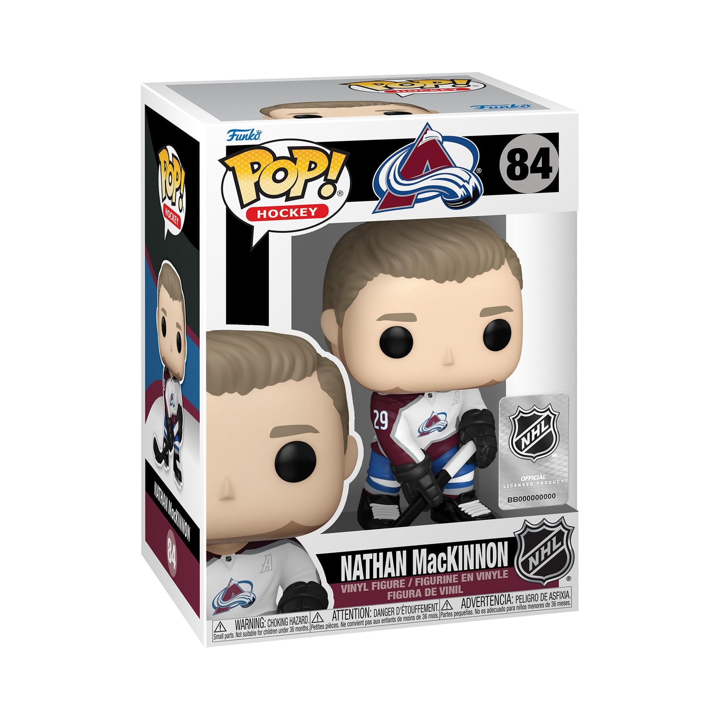 Funko Pop! Nhl: Avalanche - Nathan Mackinnon