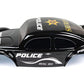 SummitLink Custom Body Compatible for 1/10 1/8 Scale RC Car or Truck (Truck not Included) (Police Black)