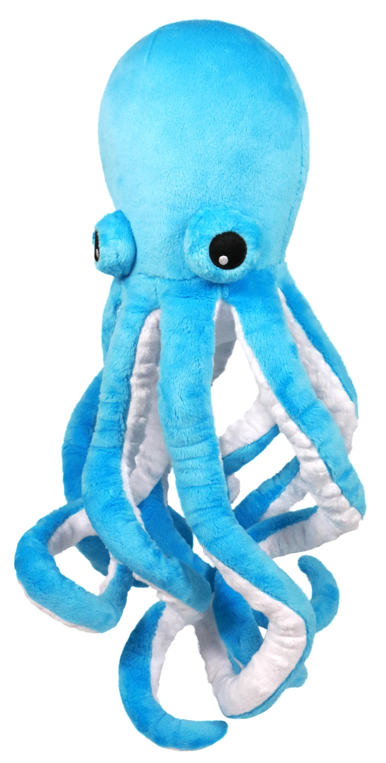 Ice King Bear Cute Big Eyes Octopus Large Stuffed Animals Plush Toy 22 Inches (Blue)