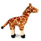 Ice King Bear Small Giraffe Plush Toy - 11 Inch Brown Stuffed Animal, Soft Polyester, Perfect for Zoo Family Collection