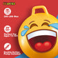 WALIKI Adult Size Hopper Ball | 29"/75CM Hippity Hop Bouncy Ball | Emoji 2 Design for Ages 16-101