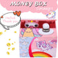 Unicorns Stealing Money Bank, Piggy Bank For Kids, Coin Bank For Money Saving, Automatic Stealing Money With English Speaking, Creative Gift
