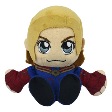 Marvel Captain Marvel 8' Kuricha Sitting Plush - Soft Chibi Inspired Toy