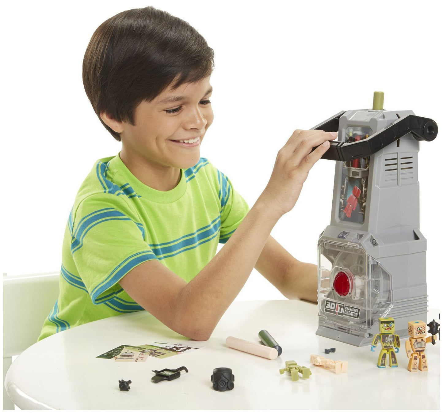 3Dit Character Creator 86907-Com Molding Machine Wave 1 Toy Figure
