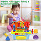 SYAOMUNLY Musical Learning Workbench for 1-2 Year Olds - Colorful Educational Tool Set for Toddlers - Birthday Gift for Boys & Girls
