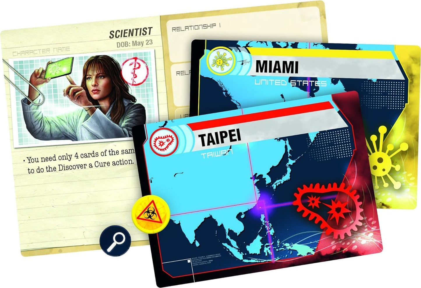 Pandemic Legacy Season 1 Blue Edition Board Game For Adults And Family | Cooperative Board Game | Ages 13+ | 2 To 4 Players | Av
