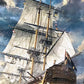 Dxles 1000 Piece Jigsaw Puzzle - The Great Voyage, Educational Toy for Adults & Kids, Durable Paperboard, Model W002