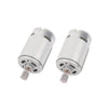 2 Pcs 550 24V 40000RPM Electric Motor for Kids Ride On Car, RS550 24 Volt Motor Gearbox Accessories for Children Ride On Toys Re