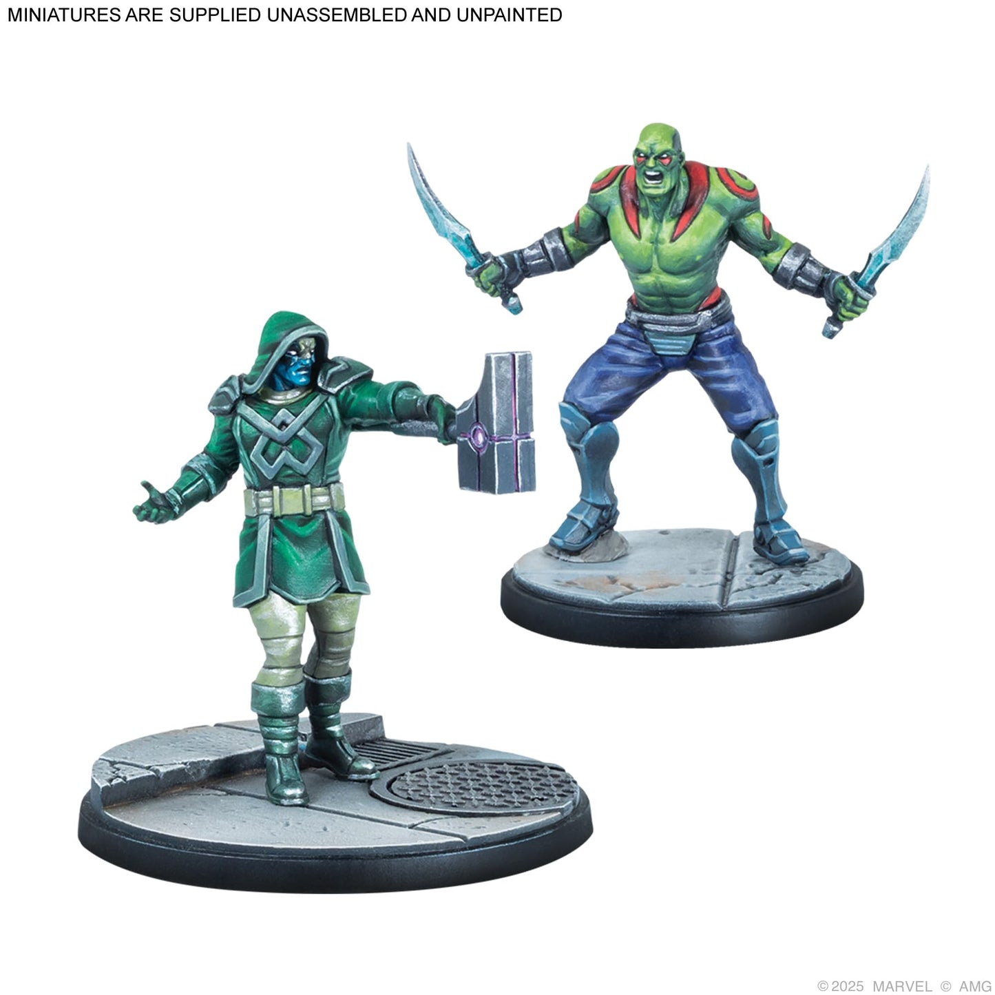 Asmodee Marvel Crisis Protocol Affiliation Pack - Tabletop Game for 2 Players, Ages 14+, Plastic, Small, Multicolor, Model CP223