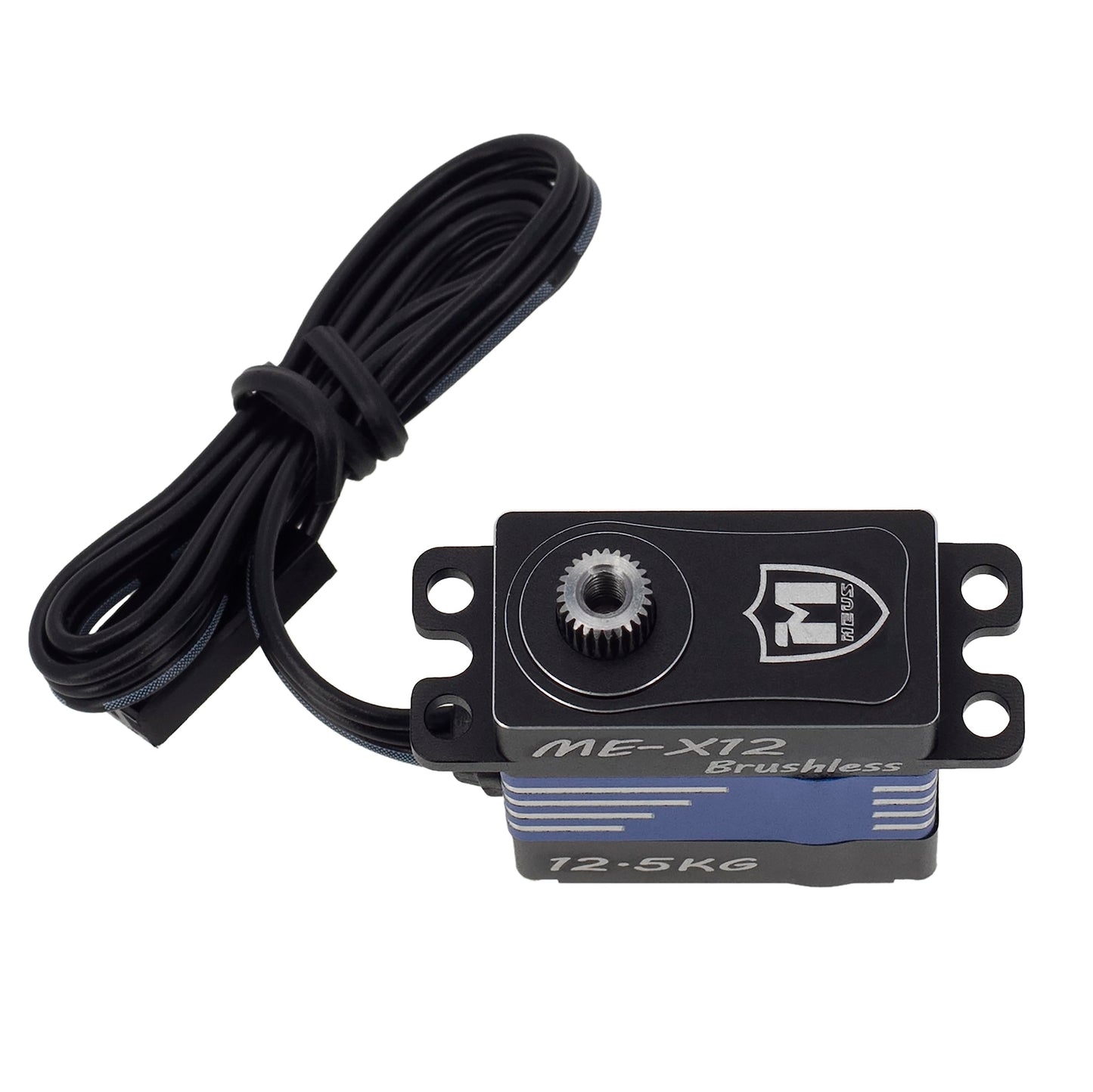 MEUS Racing RC Micro Servo 12.5KG High Torque for SCX24 TRX4M 1/10 1/8 Crawler Car