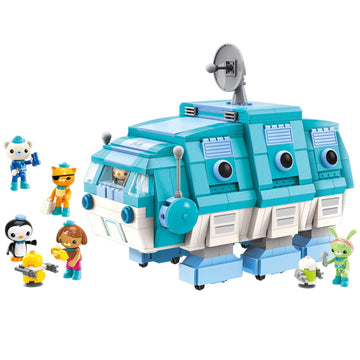 Baseplates For Age 8+ Building Block Ocean Adventure Octonauts Gup-I Water Bear Vehicle & Barnacles Kwazii Shellington Tweak Das