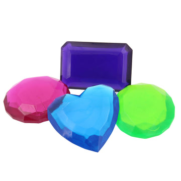 Banzai Precious Dive Gems 4 Pack, Diving Toy For Water, Pool Diving Toy