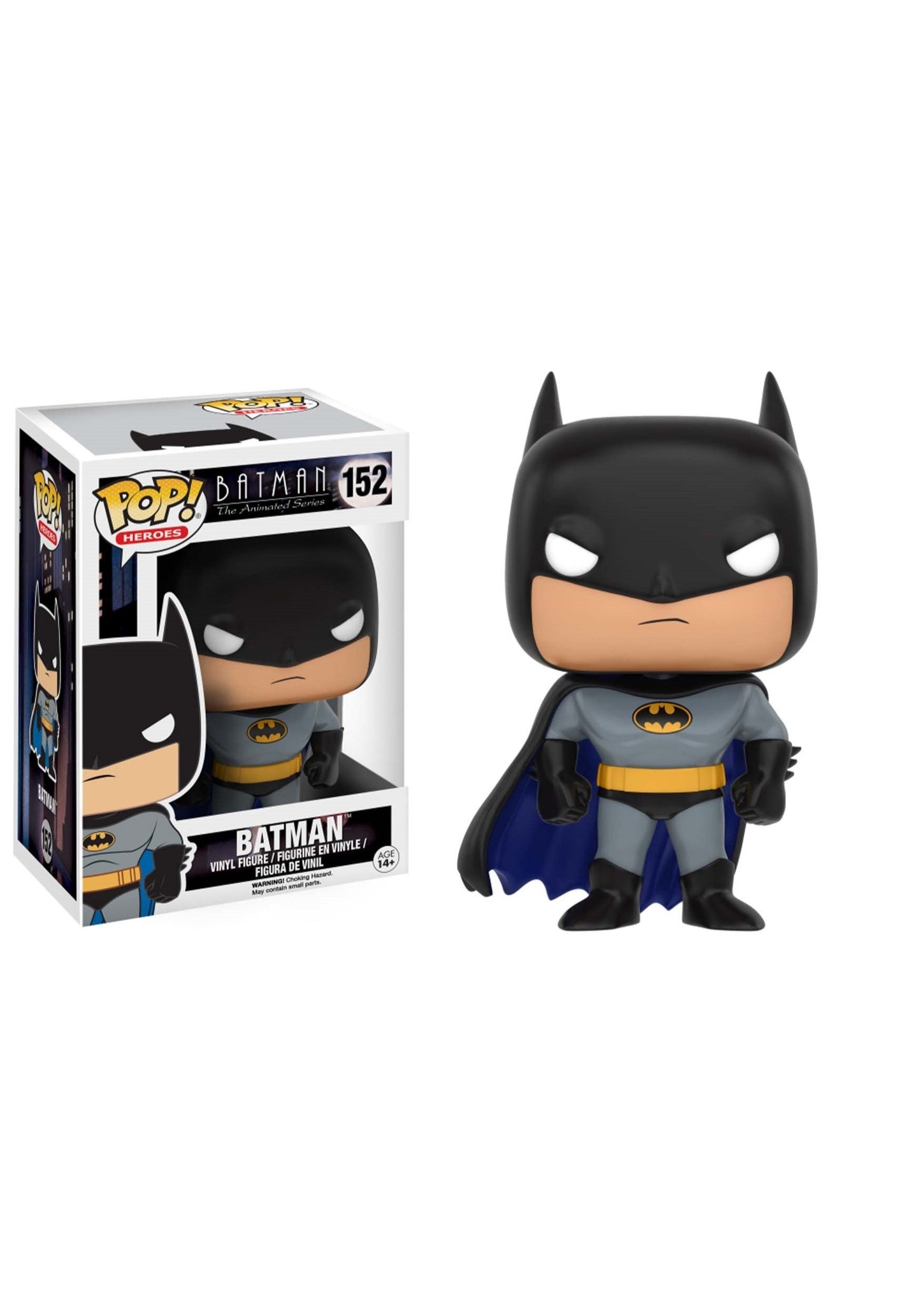 Funko Pop Heroes Figure - Batman The Animated Series - Standard Size - Plastic - Model 11570